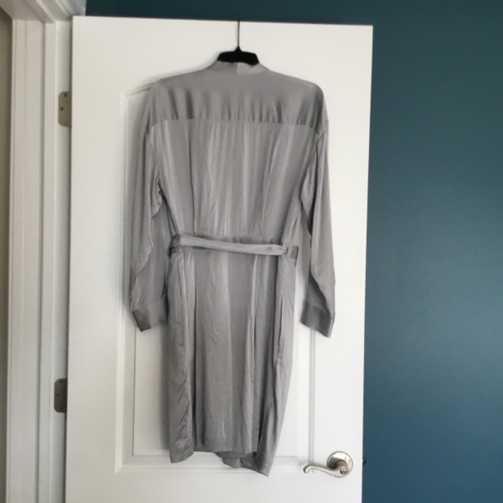 Banana Republic Silk Wrap Dress - Picture 2 of 4